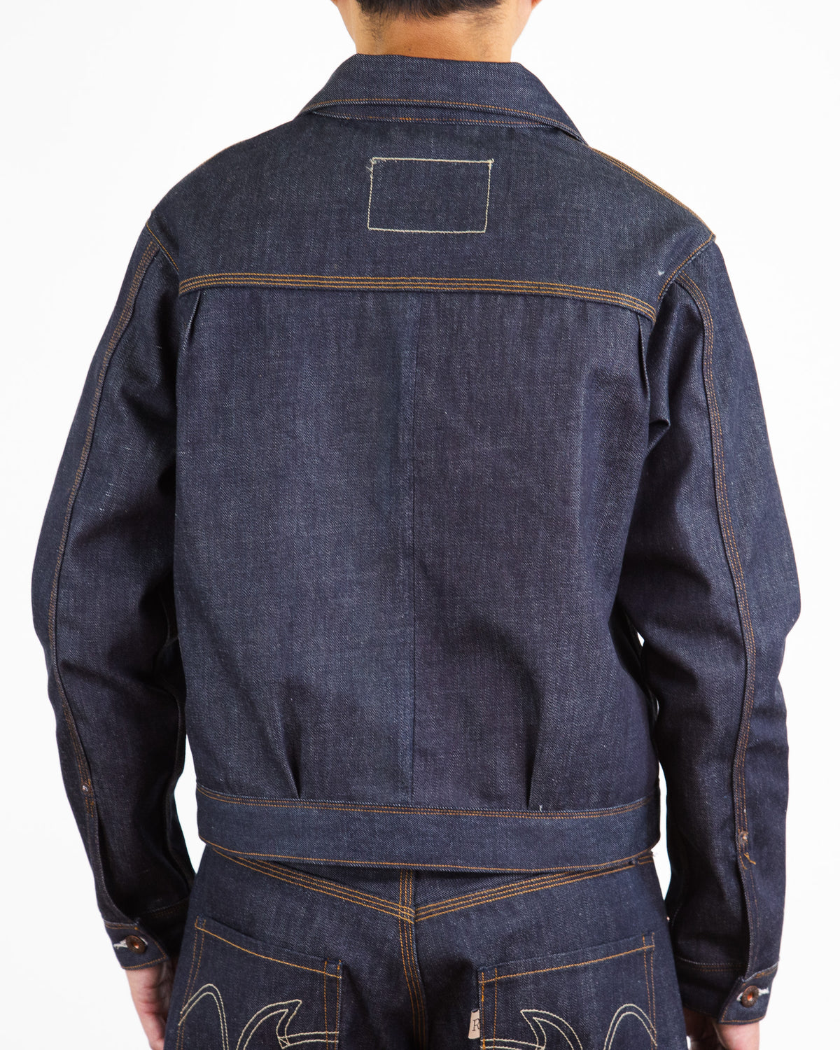 Model of Photo of Back of Railcar Black Invader Type 1 Jacket