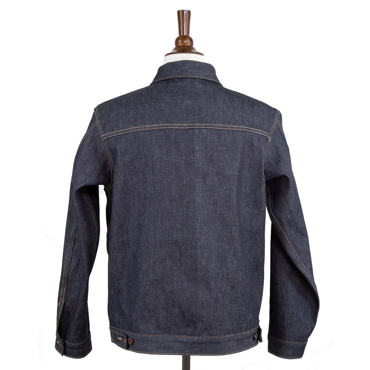 Back of Type 2 Kurabo 11.5 Oz Japanese Denim Jacket