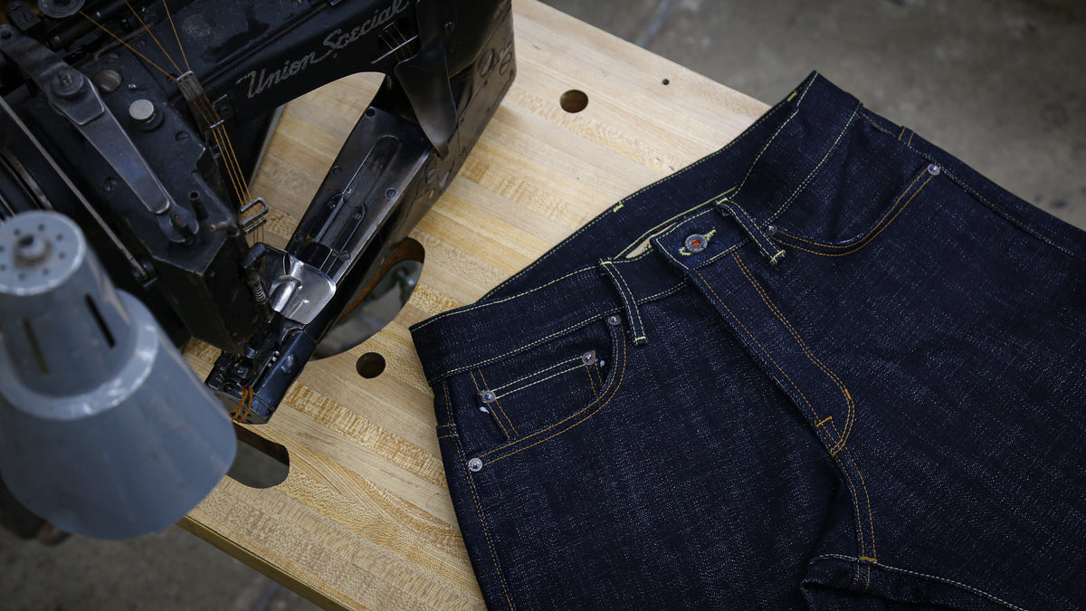 21 ounce heavy denim