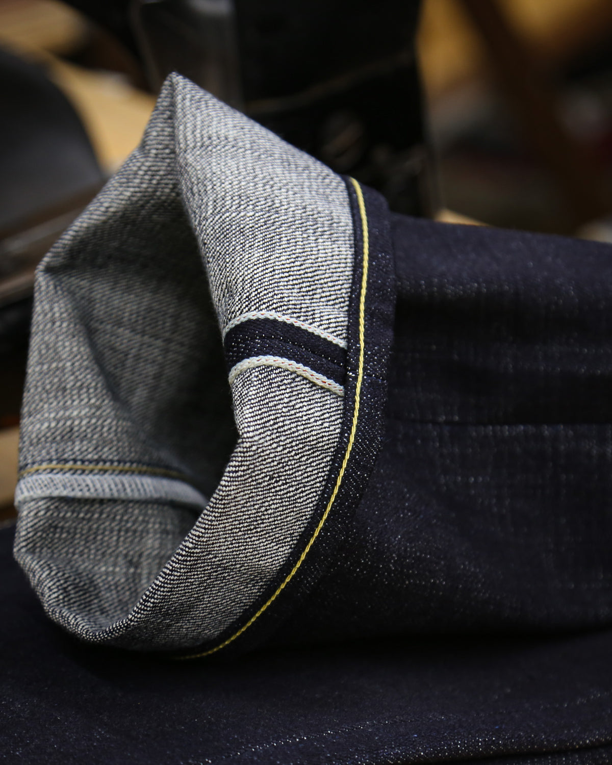 Spikes X134 Taper Leg 21 Oz Heavy Weight Indigo Selvedge