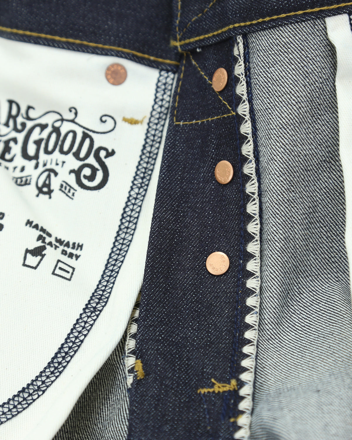Rebels X110 Modern Straight Leg 13.5 Oz Classic Indigo Selvedge